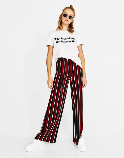 Flag Cotton Crewneck Sweater